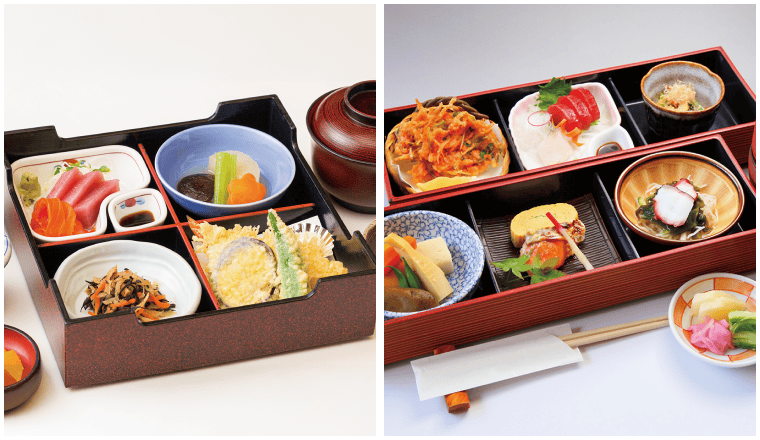 小さな森の家 お一人お一人様へのお膳も各種ご用意しております。式場でお召し上がりいただくことも可能です。