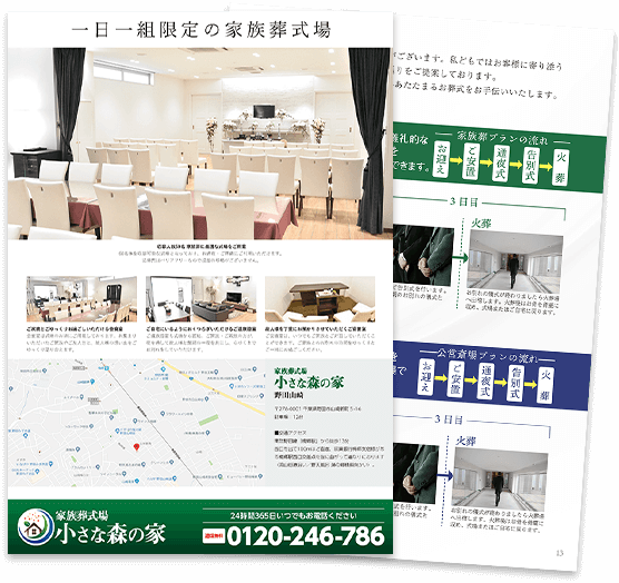 蕨市の事前相談 いつでも何度でも相談無料 家族葬の流れを詳しく解説イメージ画像