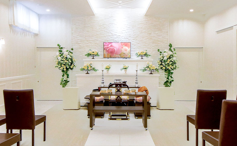 広島で葬儀・葬式・家族葬をお探しならあおばメモリアル 五日市会館の式場ギャラリー