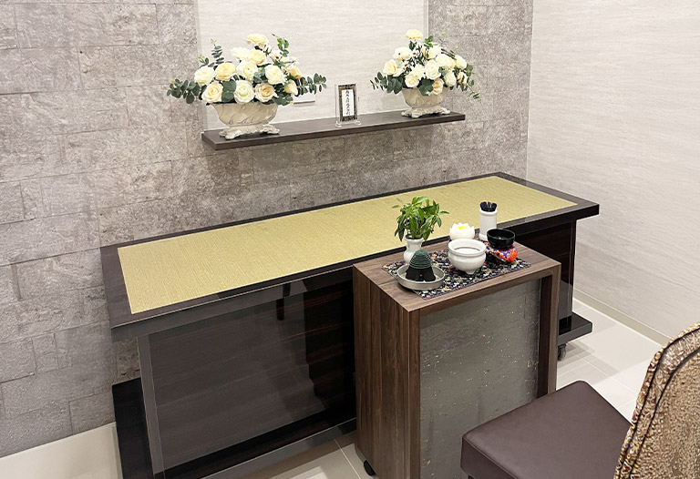 香川･岡山･愛媛で葬儀・葬式・家族葬 オールストーン・カナクラ 上中野ホールの式場ギャラリー