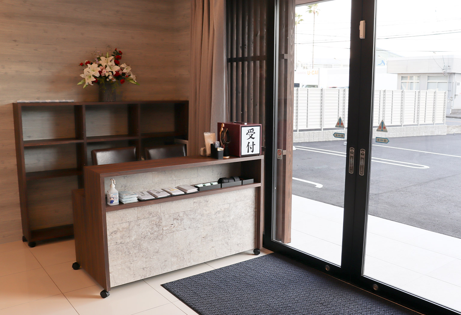 香西ホールの式場ギャラリー