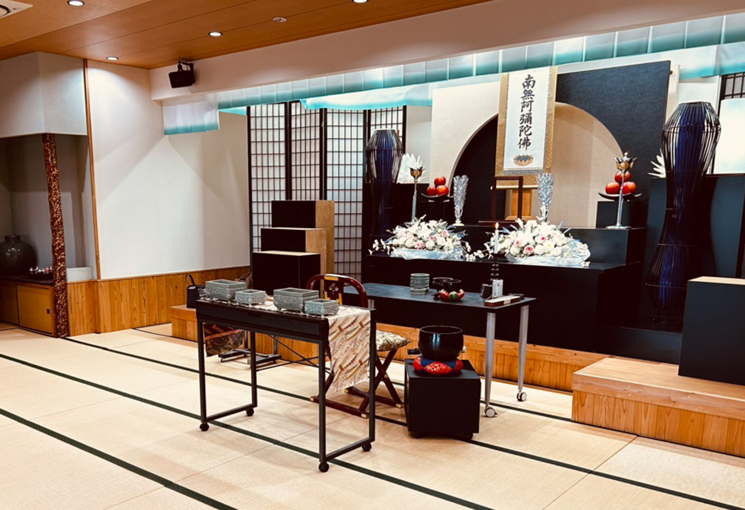 丸亀郡家ホールの式場ギャラリー