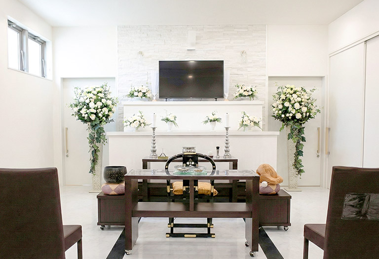 大阪で葬儀・葬式・家族葬をお探しなら家族葬 メモリーハウス 阿倍野松虫通の式場ギャラリー