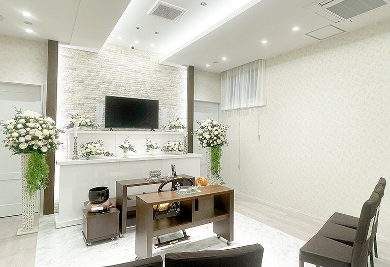 大阪で葬儀・葬式・家族葬をお探しなら家族葬 メモリーハウス 尼崎武庫之荘の式場ギャラリー