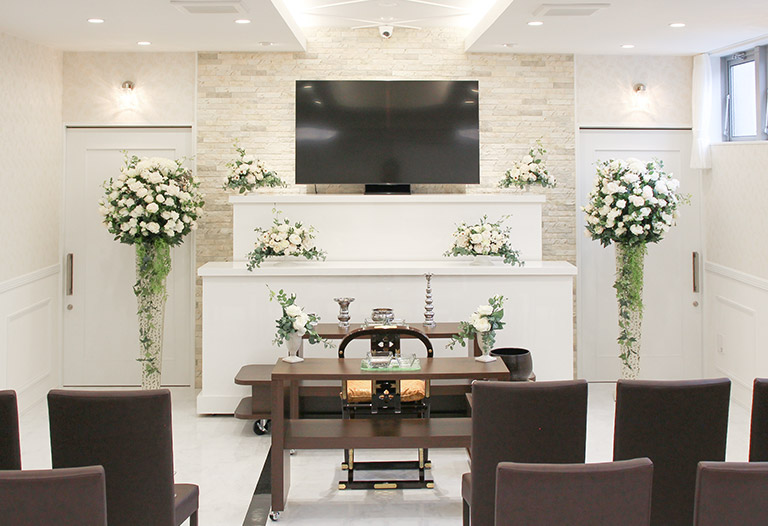 大阪で葬儀・葬式・家族葬をお探しなら家族葬 メモリーハウス 和歌山塩屋の式場ギャラリー