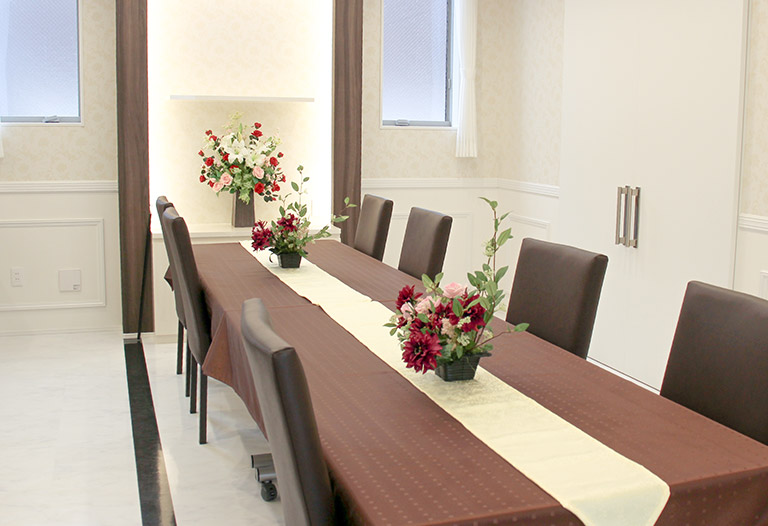 大阪で葬儀・葬式・家族葬をお探しなら家族葬 メモリーハウス 和歌山塩屋の式場ギャラリー