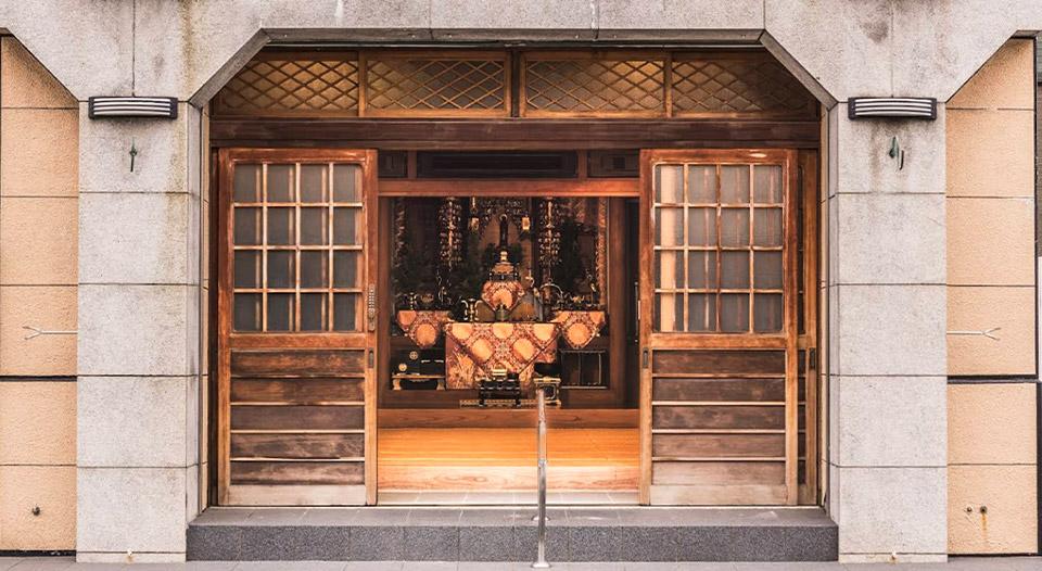 大阪で葬儀・葬式・家族葬をお探しなら家族葬 メモリーハウス 善宗寺の外観画像