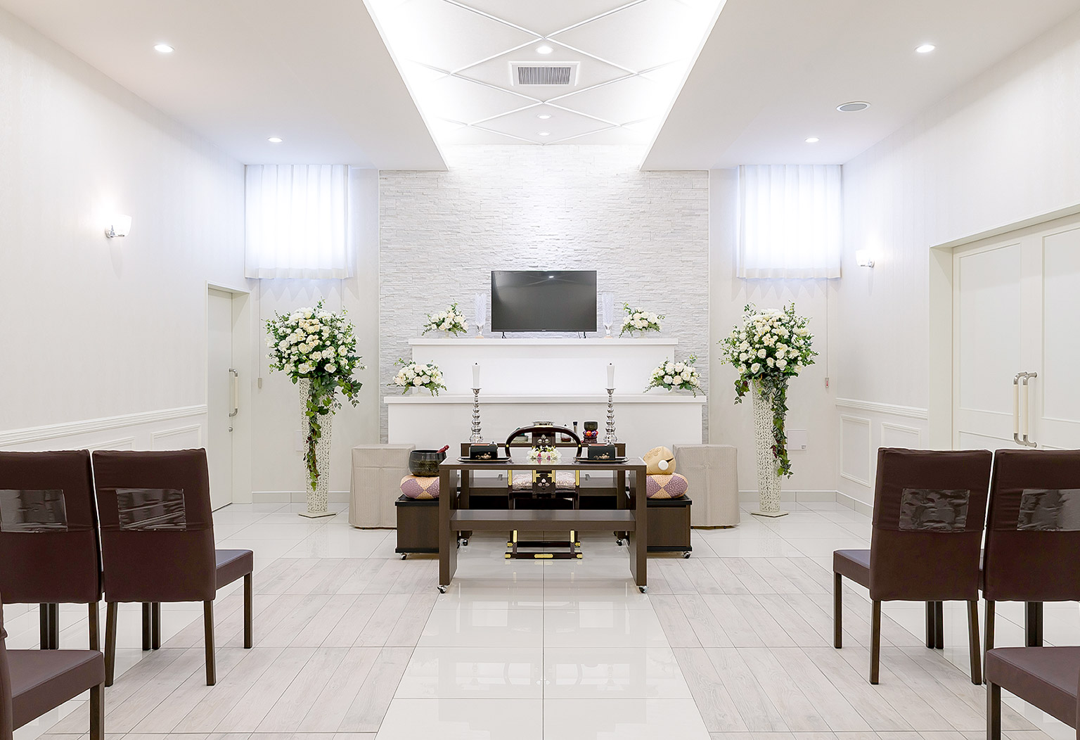 船橋前原駅前ホールの式場ギャラリー