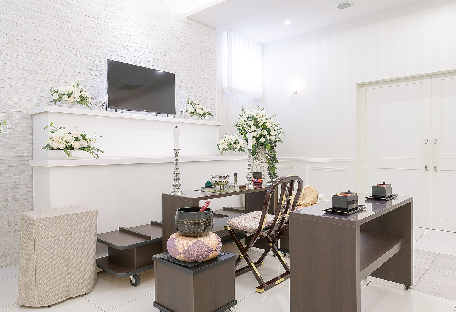 船橋前原駅前ホールの式場ギャラリー