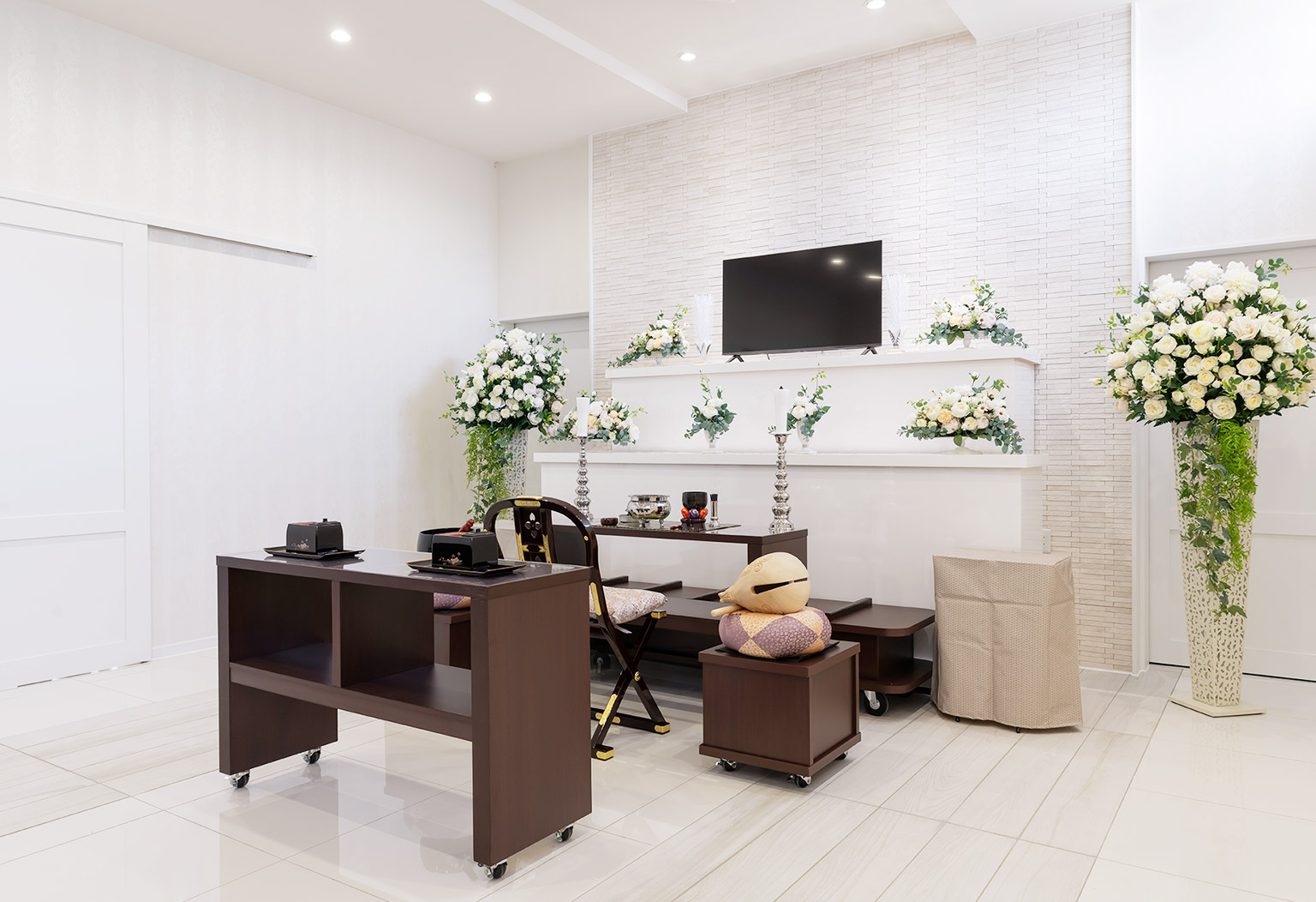 幸手ホールの式場ギャラリー