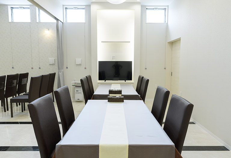 川口戸塚東ホールの外観