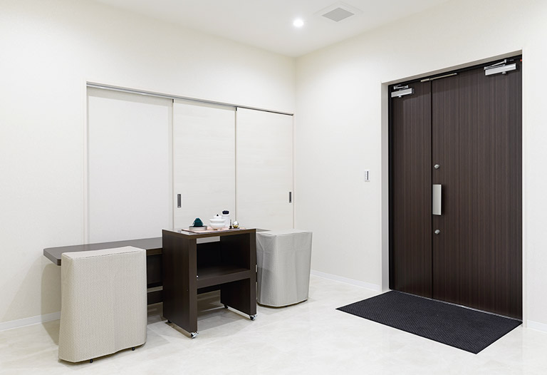 川口戸塚東ホールの外観