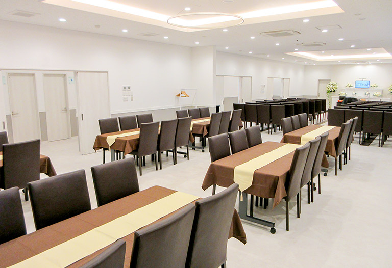 石巻 清水町ホールの外観