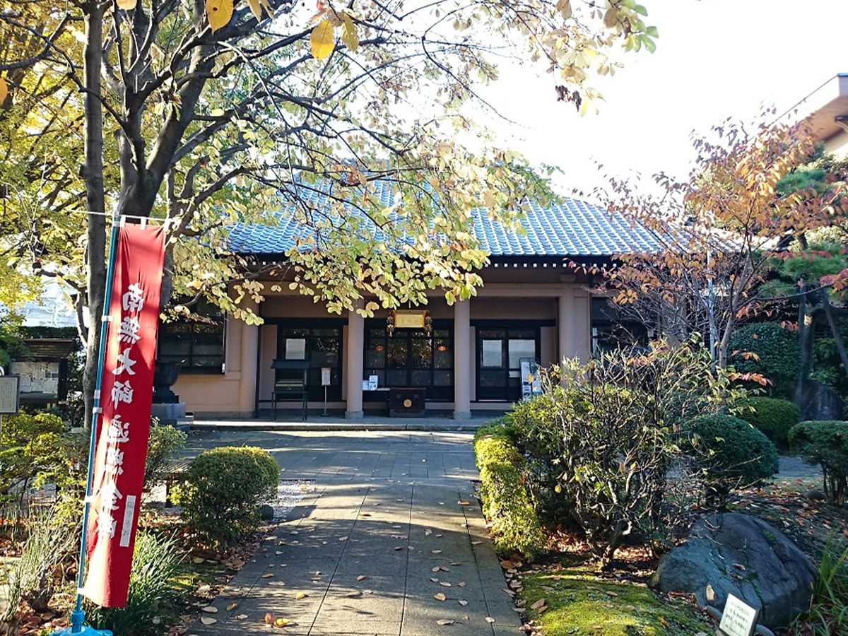 来福寺斎場ホール外観