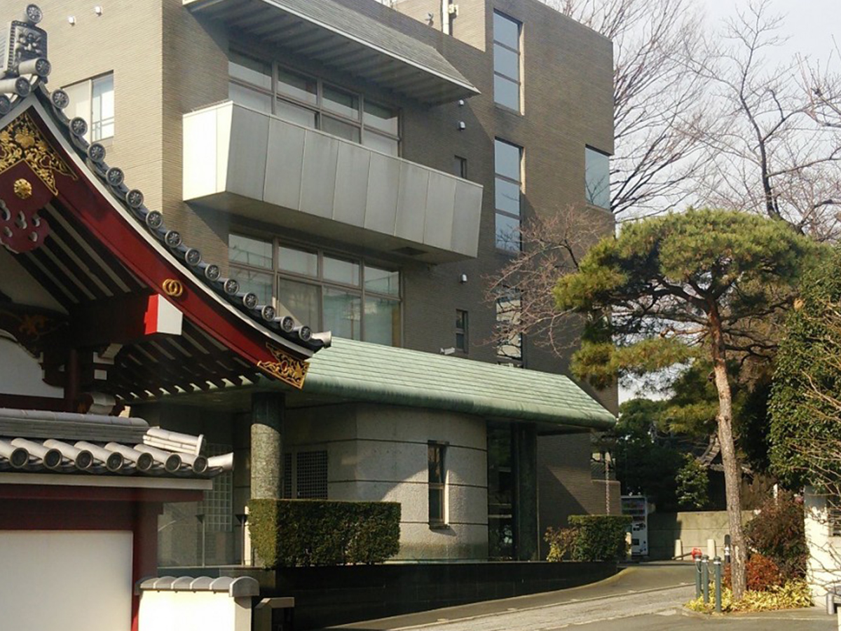 勝国寺 青龍殿斎場ホール外観