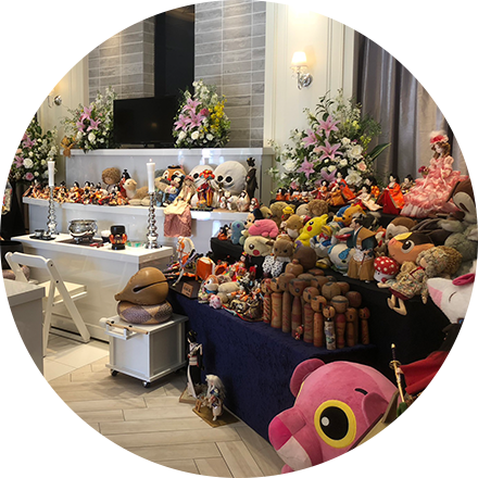 人形供養祭祭壇