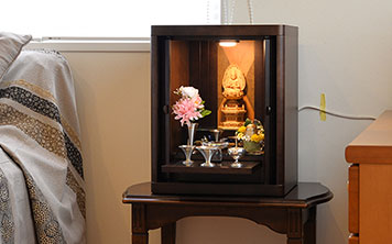 仏壇の仙和のモダン仏壇の設置イメージ