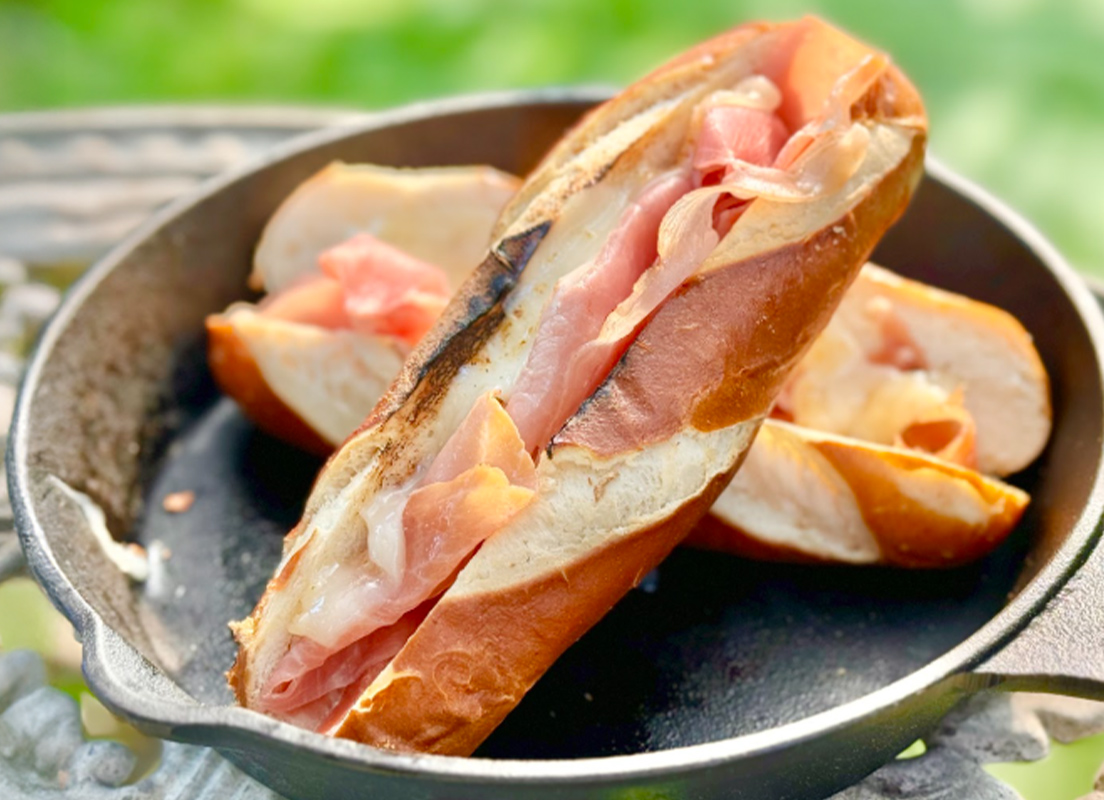 生ハムプレッツェルサンドイメージ