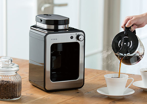 シロカ全自動コーヒーメーカーイメージ