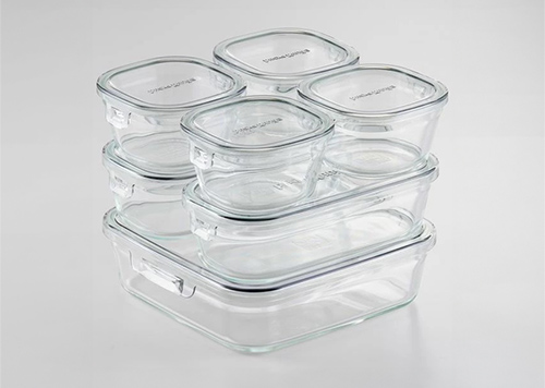 耐熱ガラス保存容器7点セットイメージ